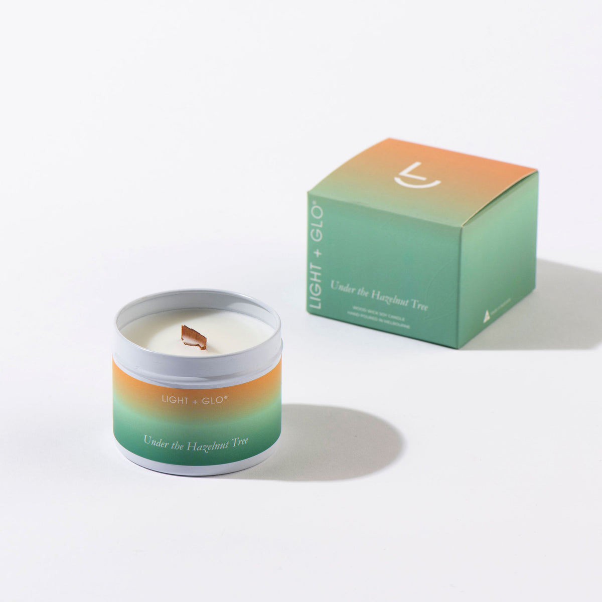 Santorini Travel Candle 115g - Under the Hazelnut Tree