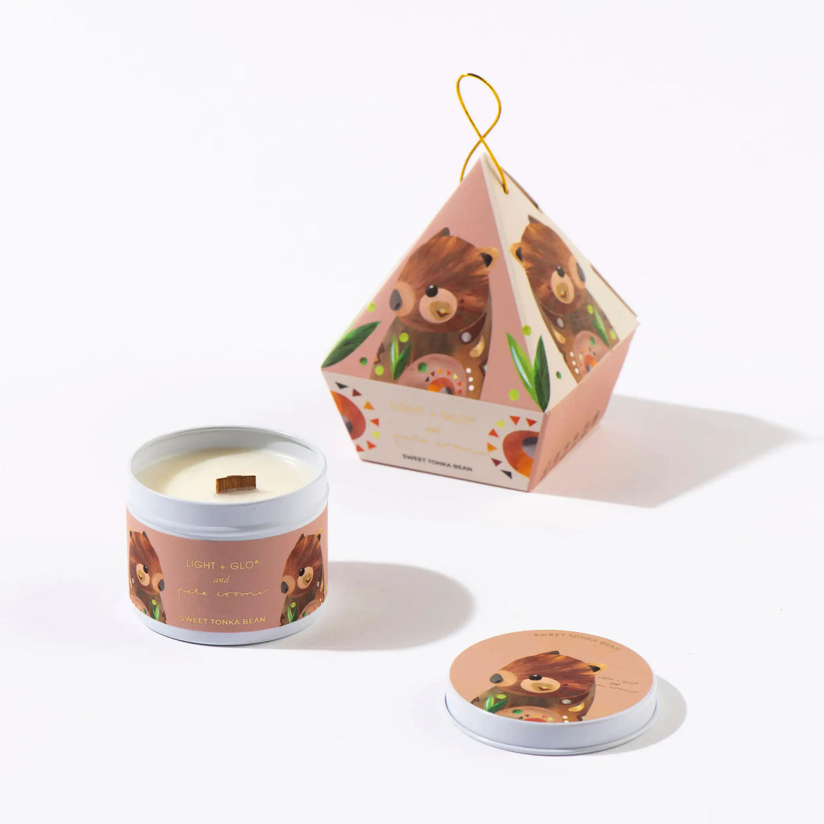 Pete Cromer Bauble Travel Candle 115g - Sweet Tonka Bean