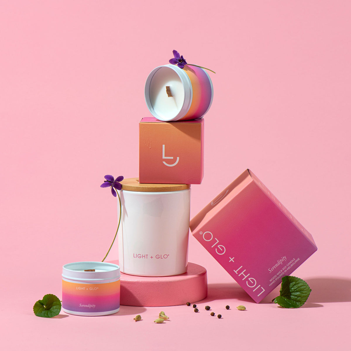 Santorini Travel Candle 115g - Serendipity