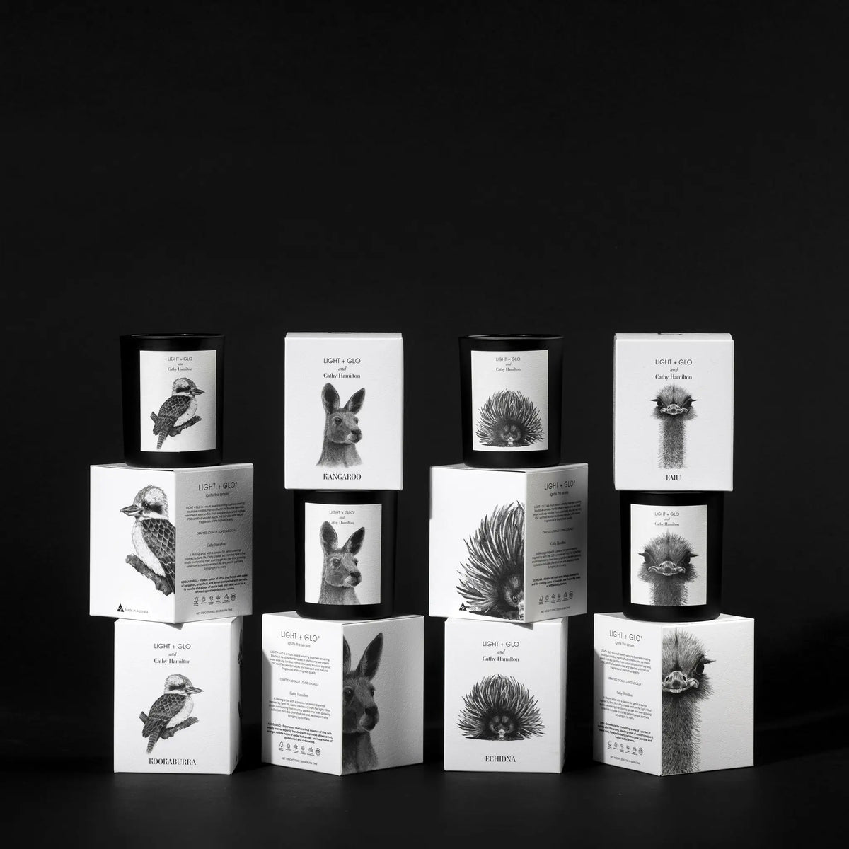 Cathy Hamilton Medium Candle 200g - Kangaroo