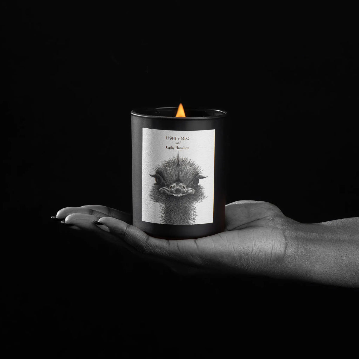 Cathy Hamilton Medium Candle 200g - Emu