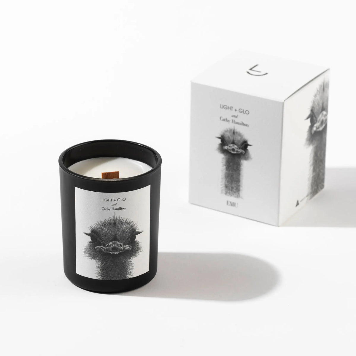 Cathy Hamilton Medium Candle 200g - Emu