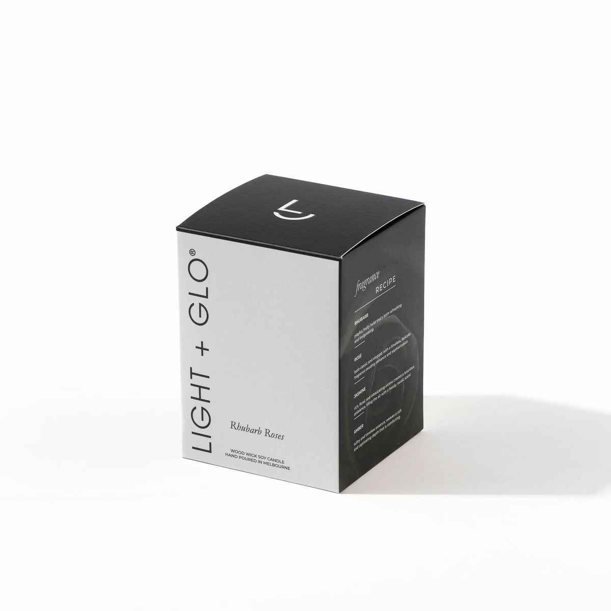 Renaissance Large Ceramic Candle 280g - Rhubarb Roses