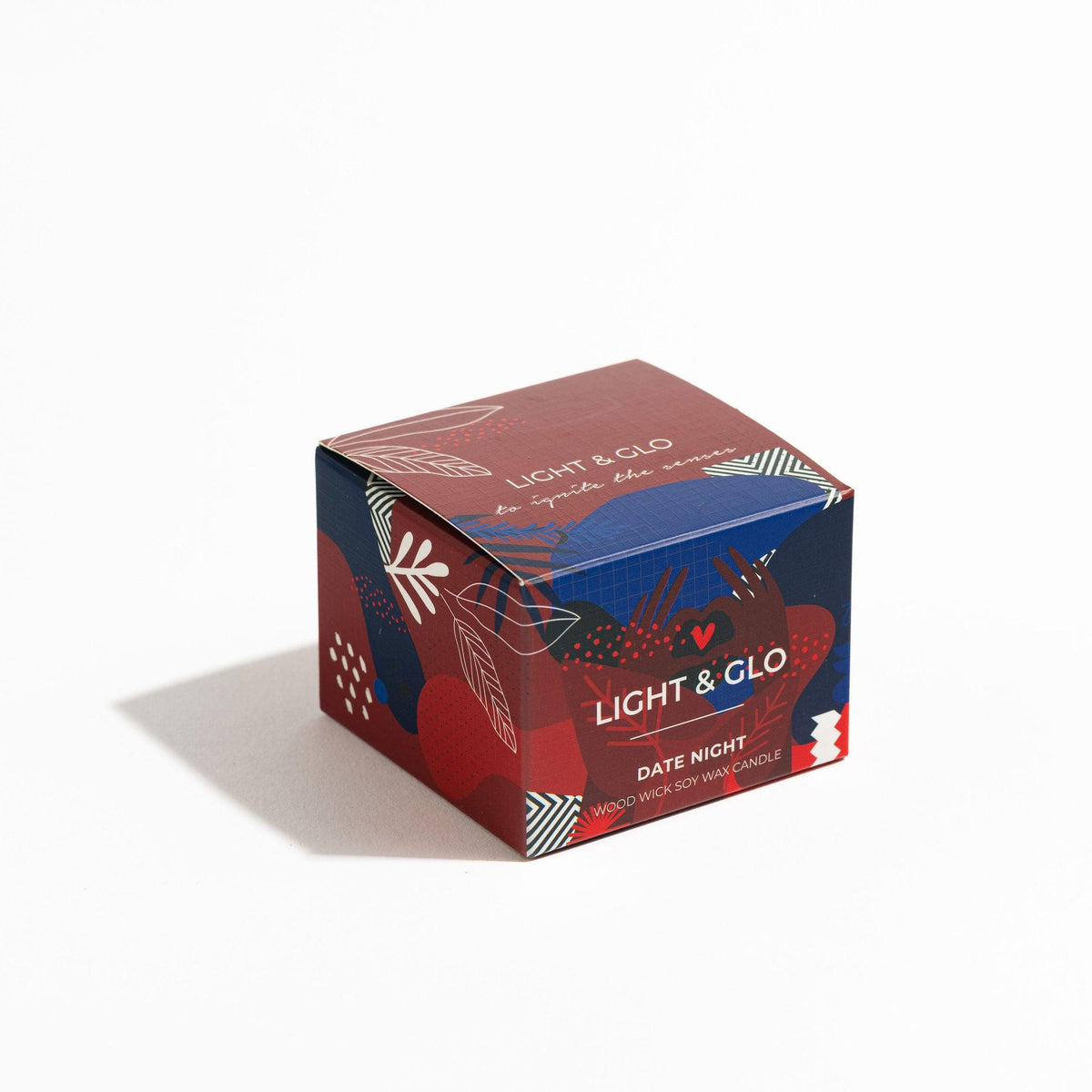 Date Night Travel Candle - Amour Collection | Hand-Poured Soy Candle | Light+Glo