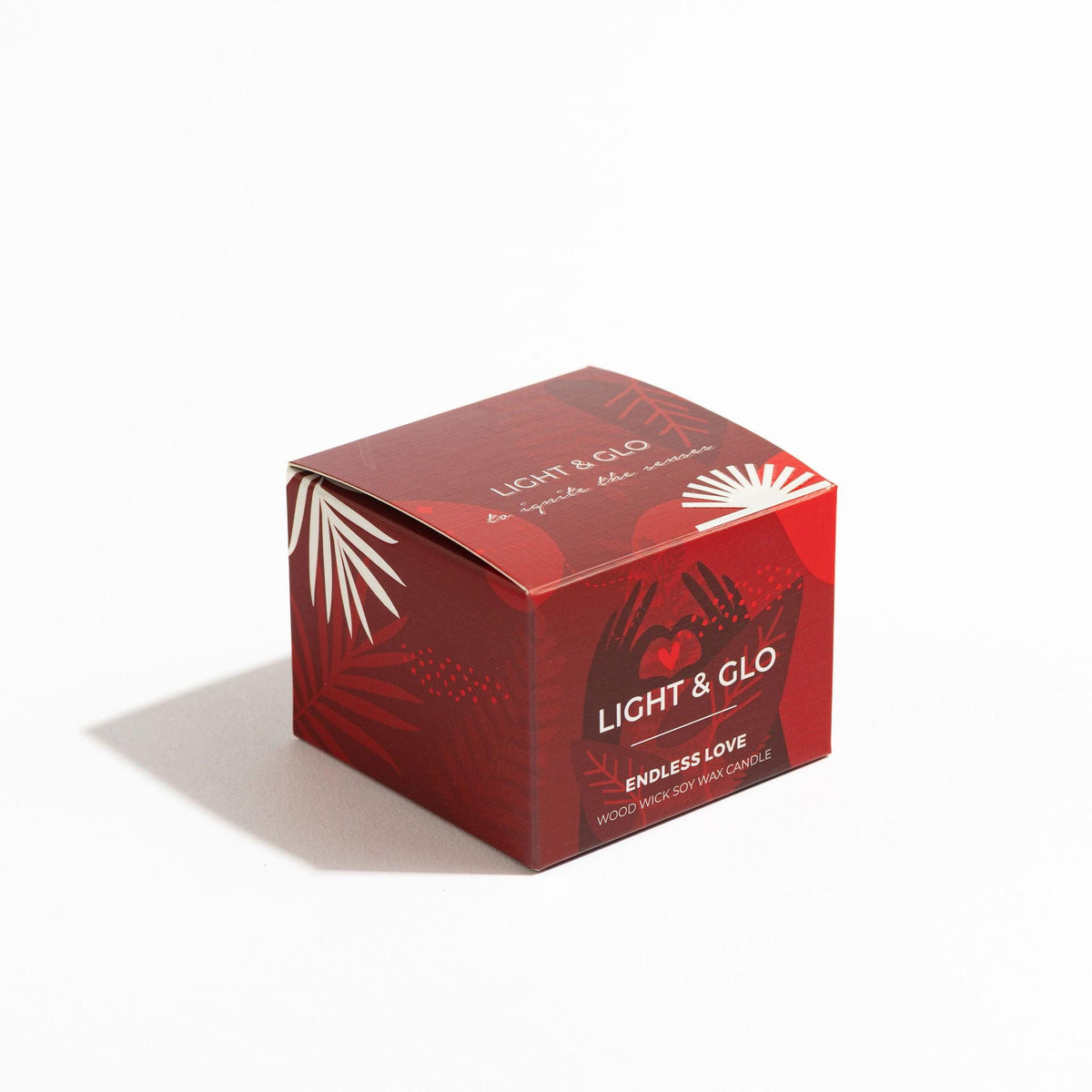 Endless Love Travel Candle - Amour Collection | Hand-Poured Soy Candle | Light+Glo