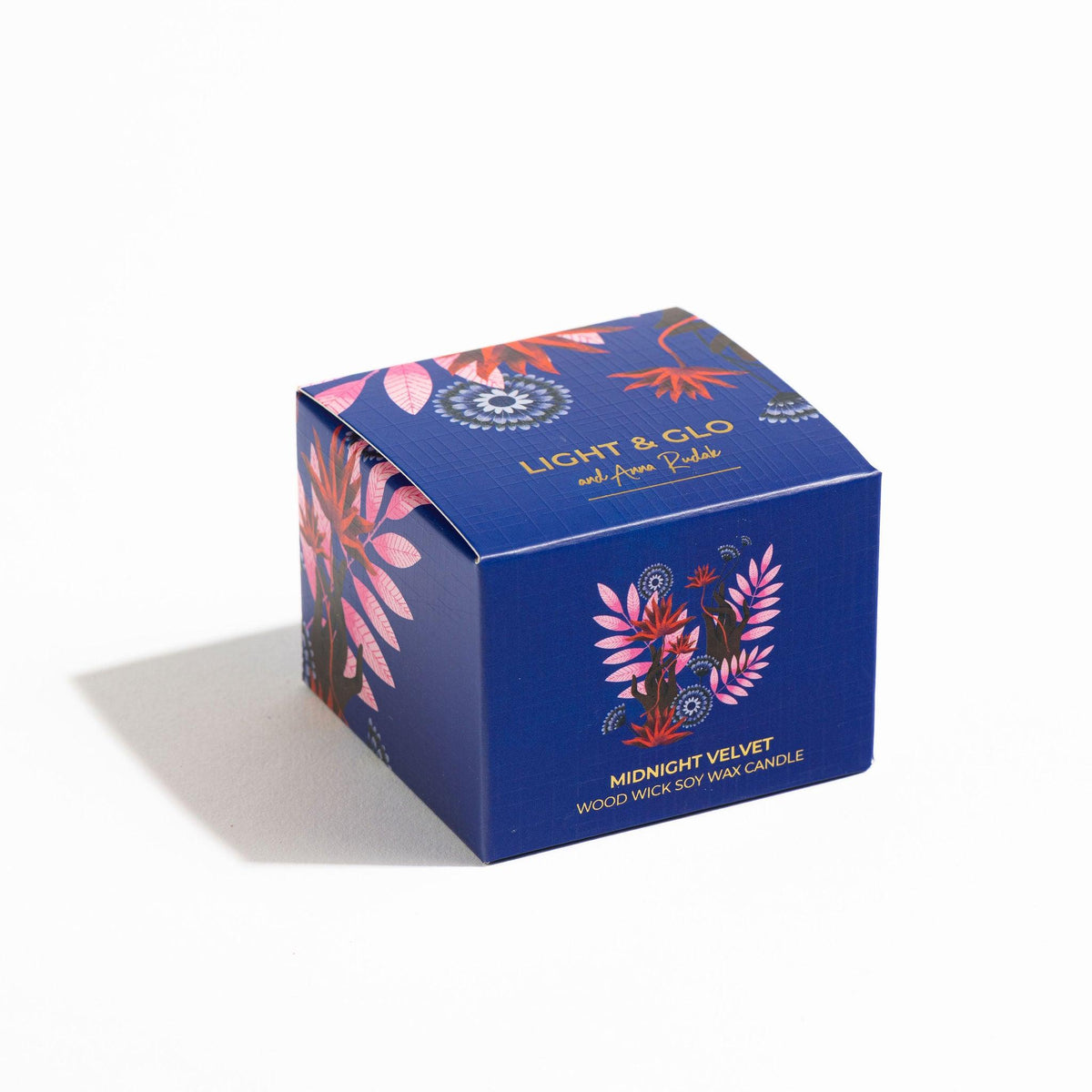 Midnight Velvet Candle - Hand-Poured Soy Wax with FSC Certified Wood Wick