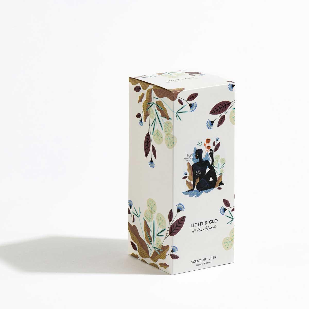 Relaxation Reed Diffuser - Asana Collection | Handcrafted | Light+Glo