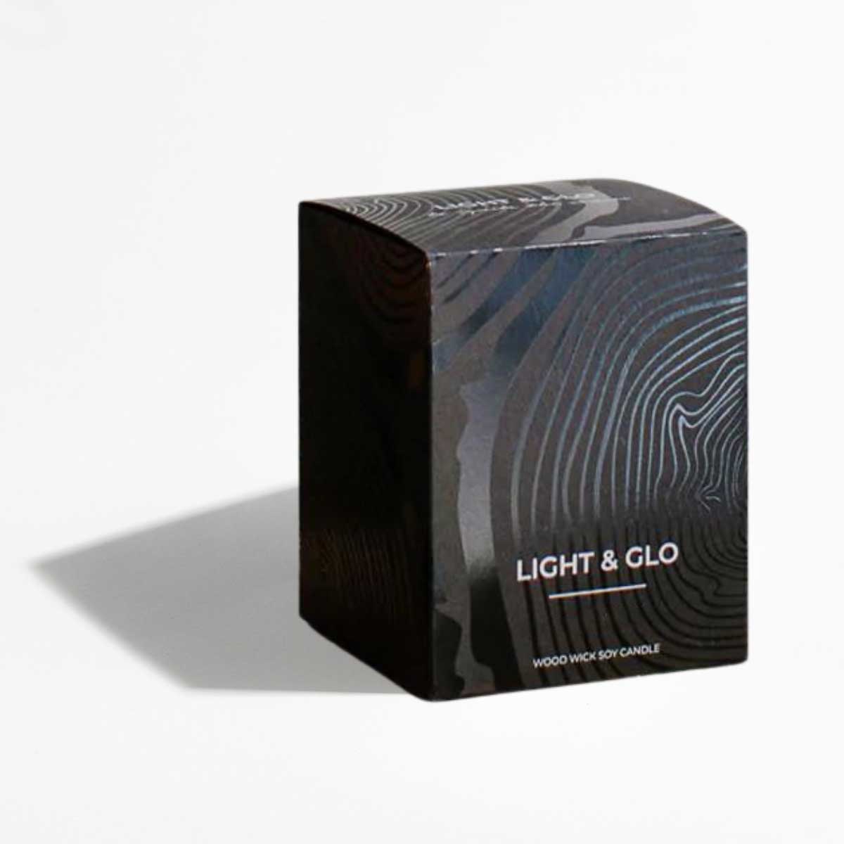 Black Hawk - Noir Large Candle | Luxury Candles & Home Fragrances by Light + Glo