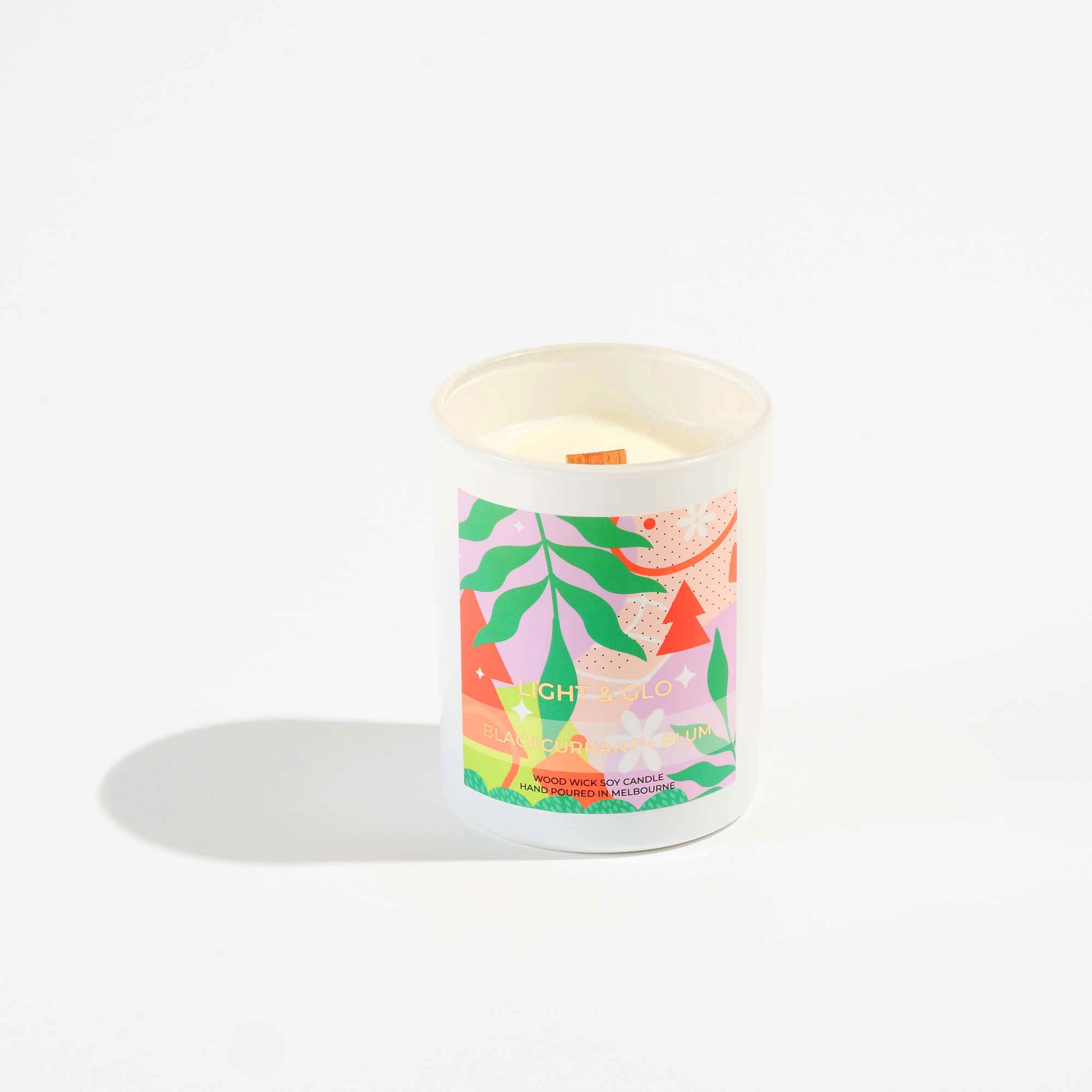 Christmas Candle - Black Currant & Plum | Luxury Candles & Home Fragrances by Light + Glo