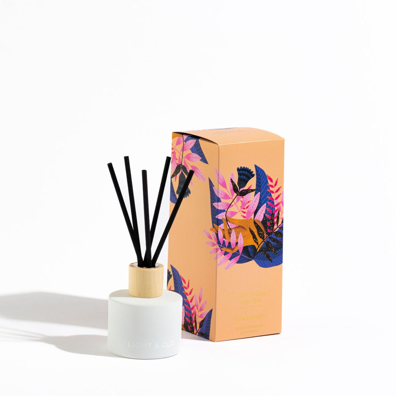 Artist Scent Diffuser - Coral Plush | Luxury Candles & Home Fragrances by Light + Glo