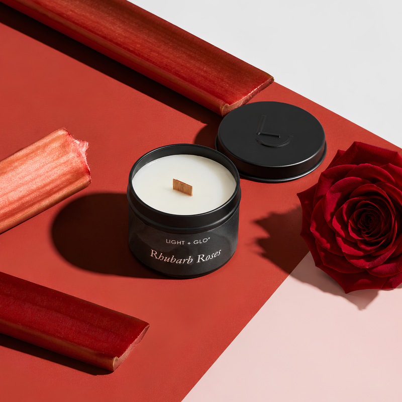 Renaissance Collection Travel Tin 115g - Rhubarb Roses