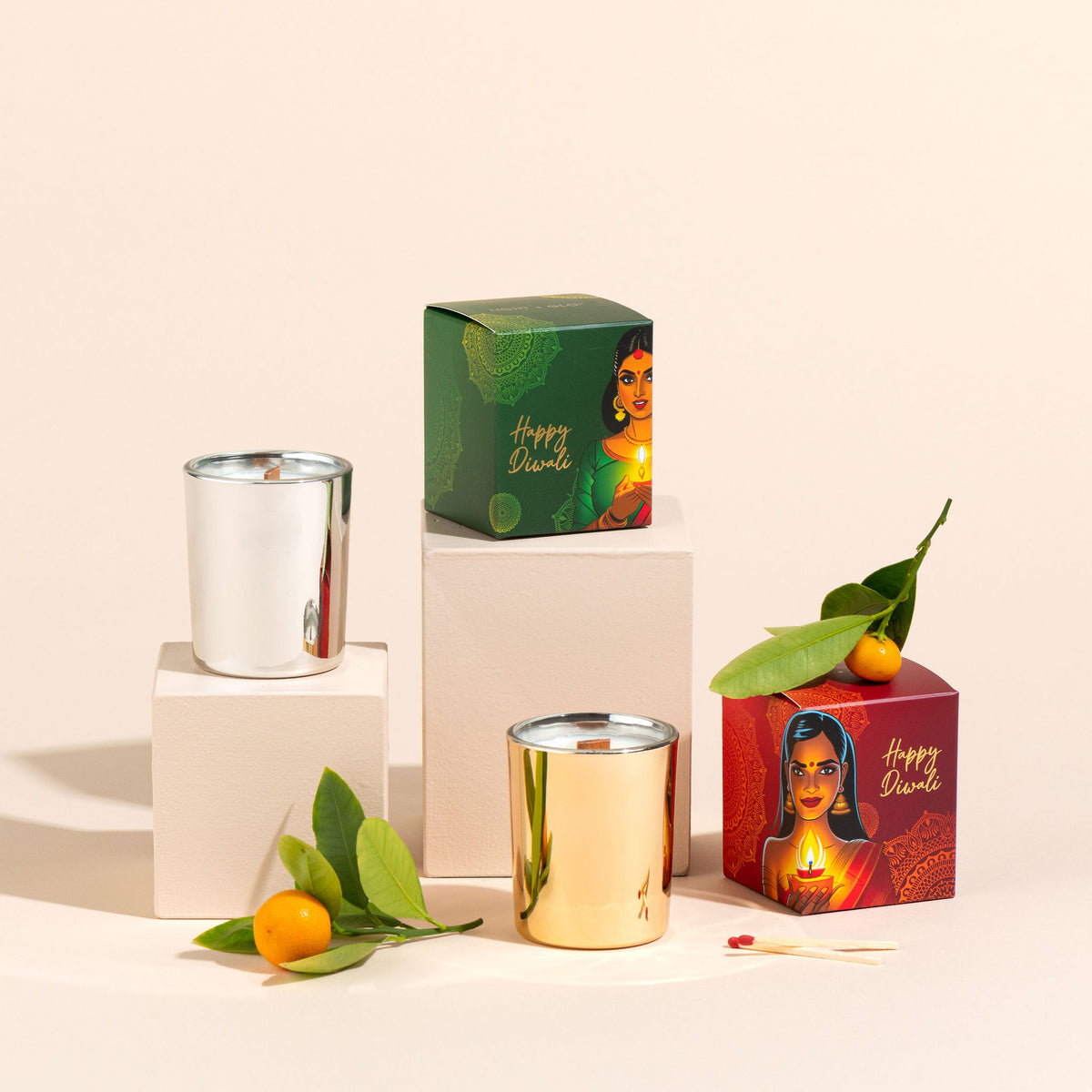 New Small Diwali Candle | Luxury Candles &amp; Home Fragrances by Light + Glo