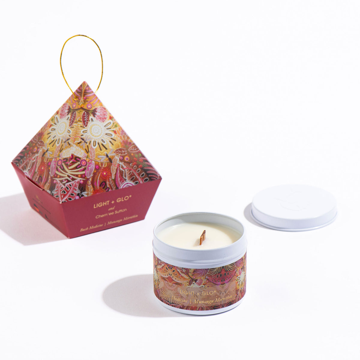 Chern&#39;ee Sutton - Bush Medicine Bauble Limited Edition Candle | Luxury Candles &amp; Home Fragrances by Light + Glo