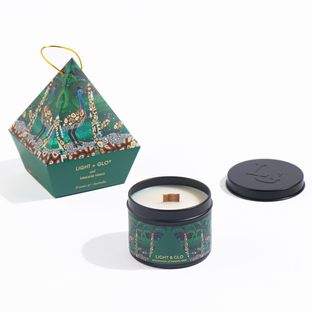 Soul Australiana Travel Candle - Essence of Australia Bauble Limited Edition Candle | Luxury Candles &amp; Home Fragrances by Light + Glo