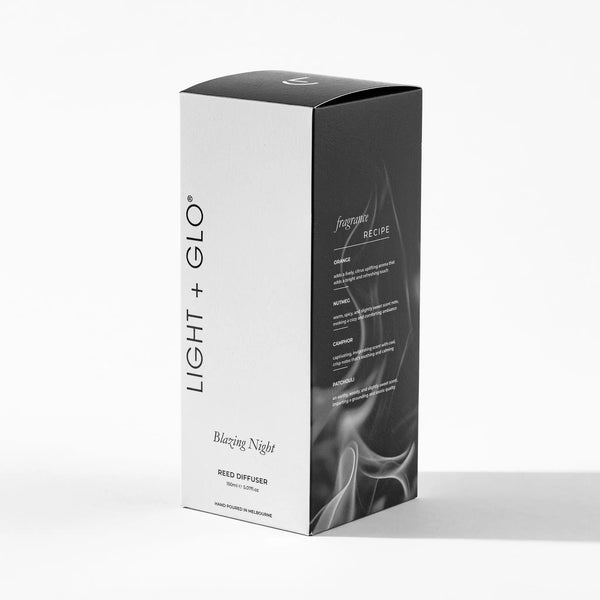 Ren Diffuser Renaissance Blazing Night | 150ml Reed Diffuser - Light+Glo - LIGHT + GLO