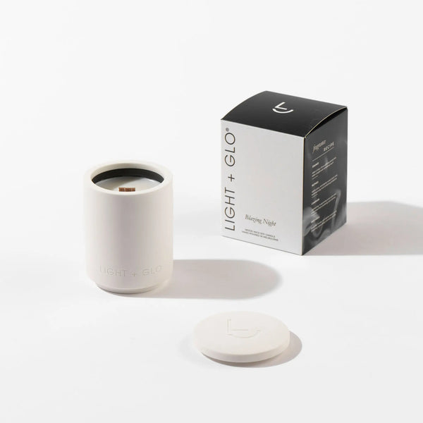 Renaissance Medium Ceramic Candle 200g - Blazing Night
