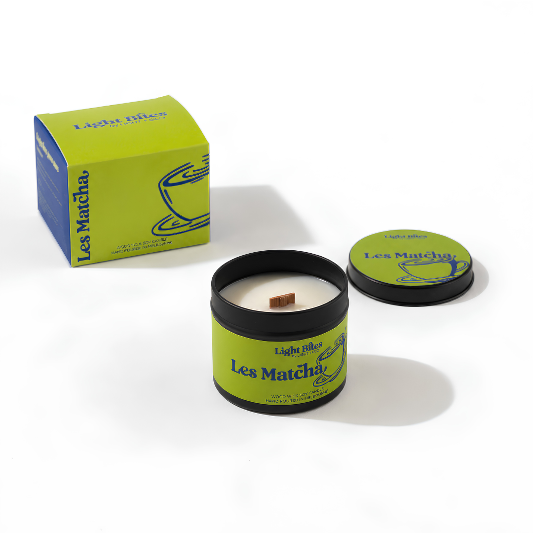 Light Bites Travel Candle 115g - Les Matcha