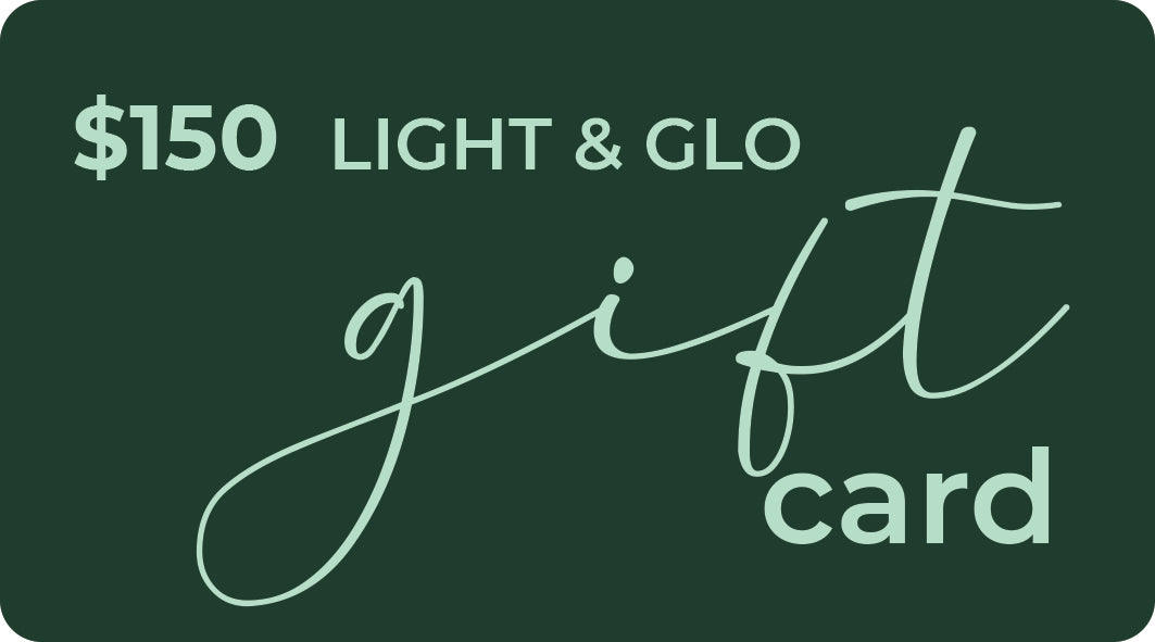 LIGHT + GLO Gift Card | Luxury Candles &amp; Home Fragrances by Light + Glo