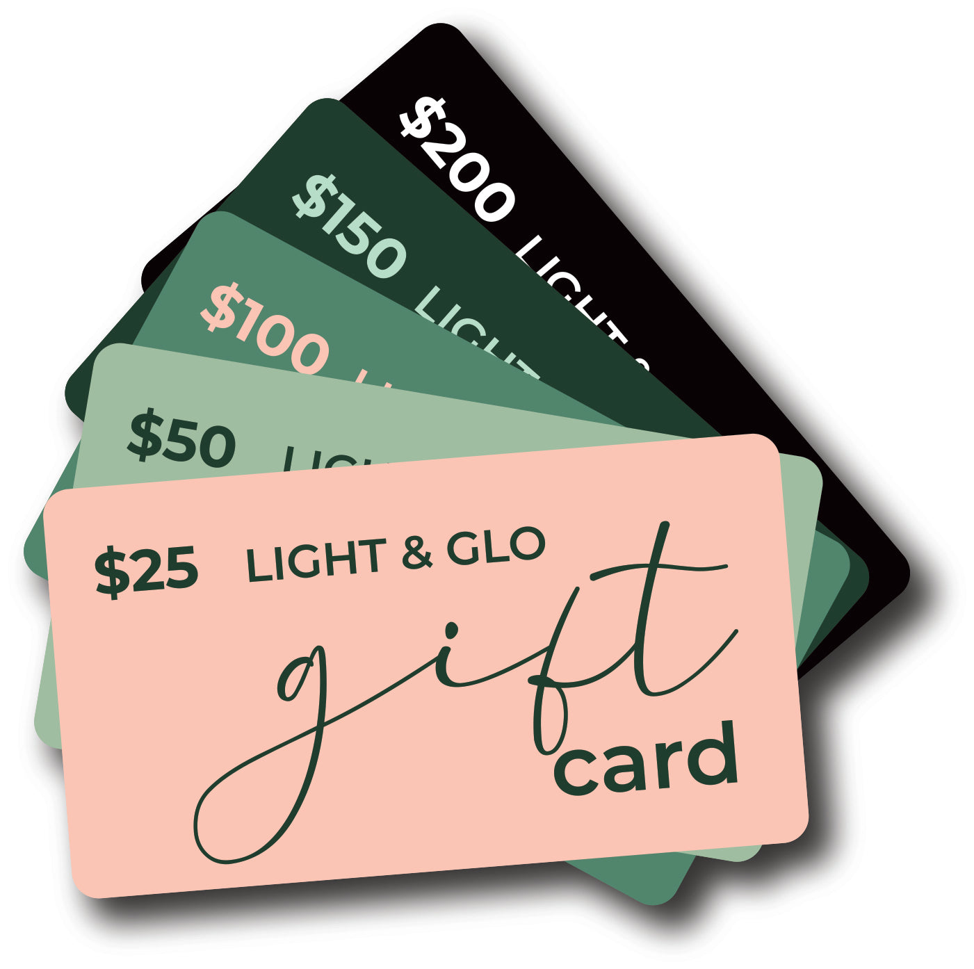 LIGHT + GLO Gift Card | Luxury Candles & Home Fragrances by Light + Glo