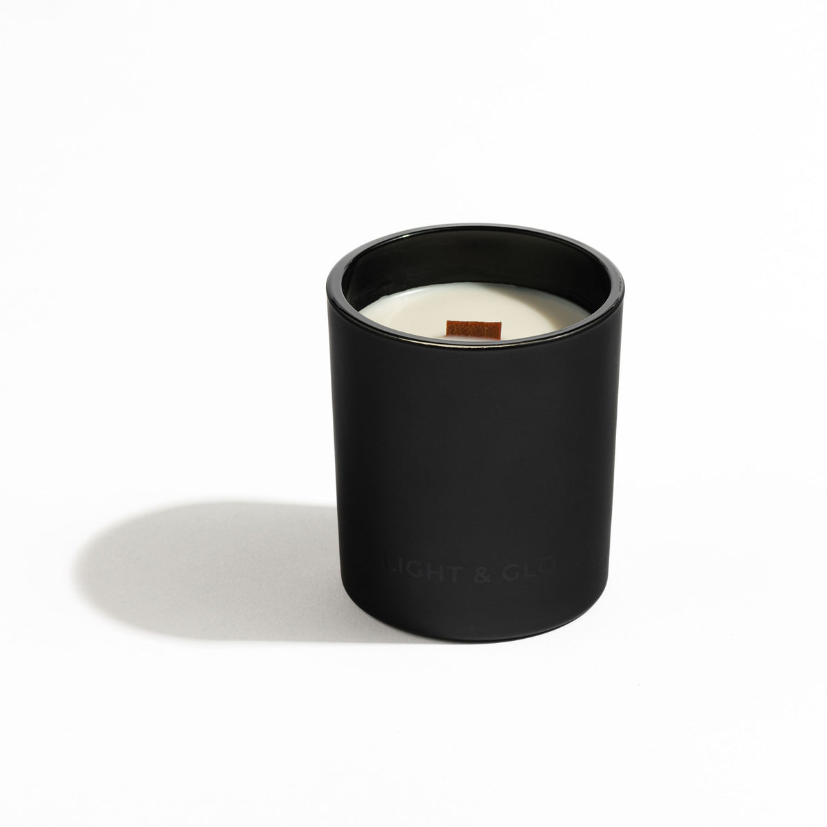 Black Raspberry &amp; Vanilla - Monochrome Large 300g Candle | Luxury Candles &amp; Home Fragrances by Light + Glo