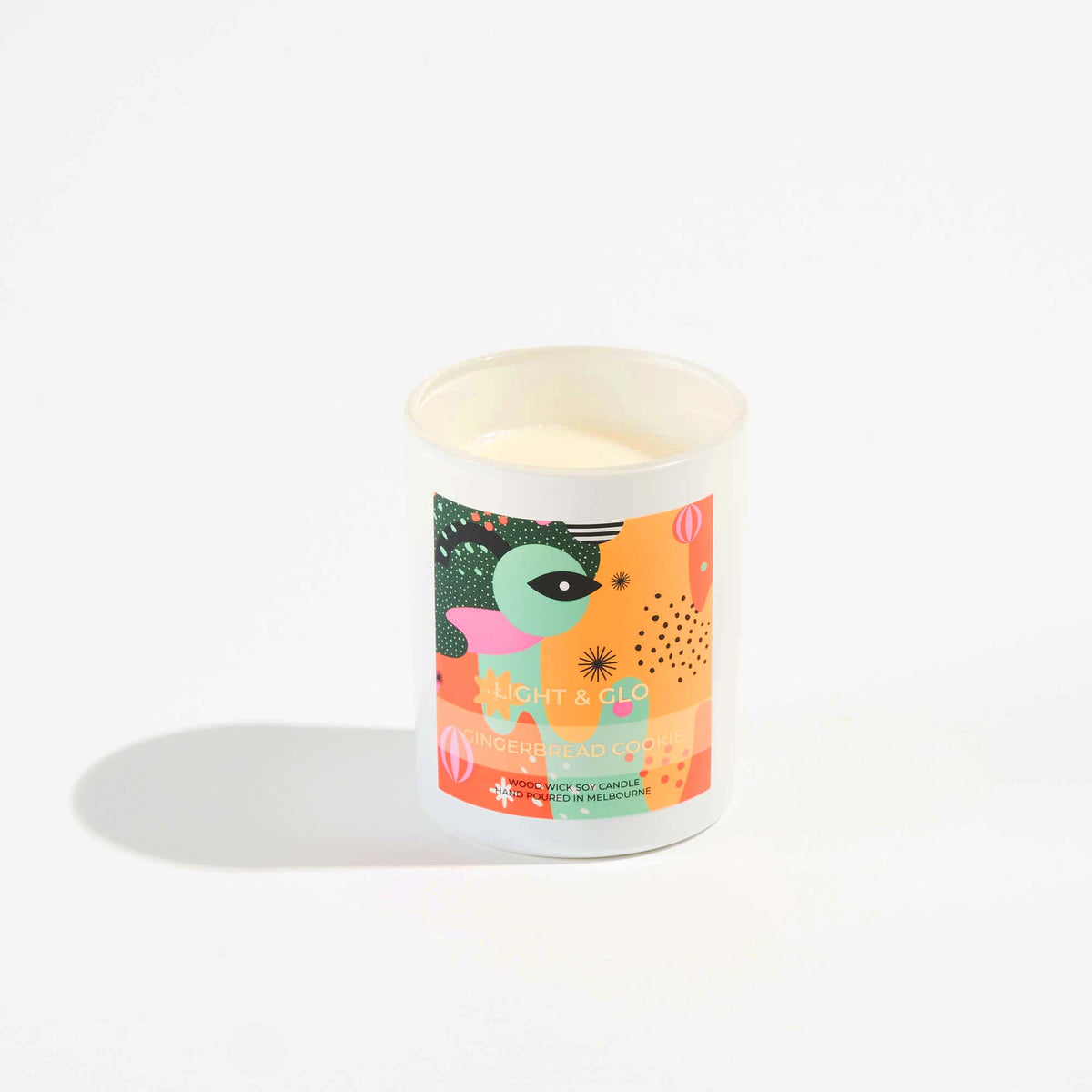 Christmas Candle - Gingerbread Cookie | Luxury Candles &amp; Home Fragrances by Light + Glo