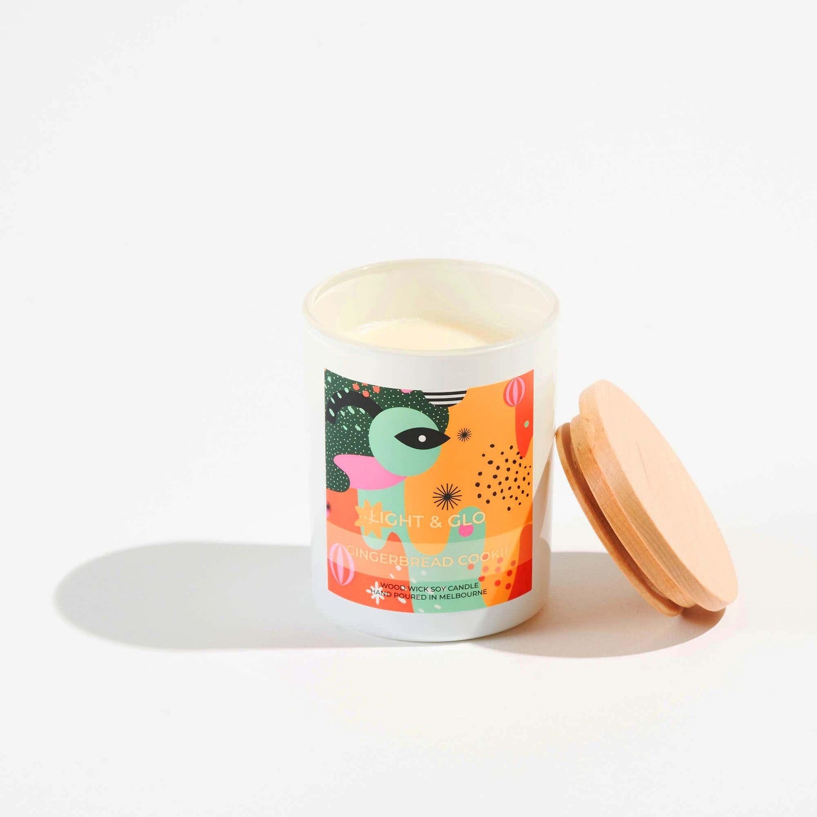 Christmas Candle - Gingerbread Cookie | Luxury Candles & Home Fragrances by Light + Glo