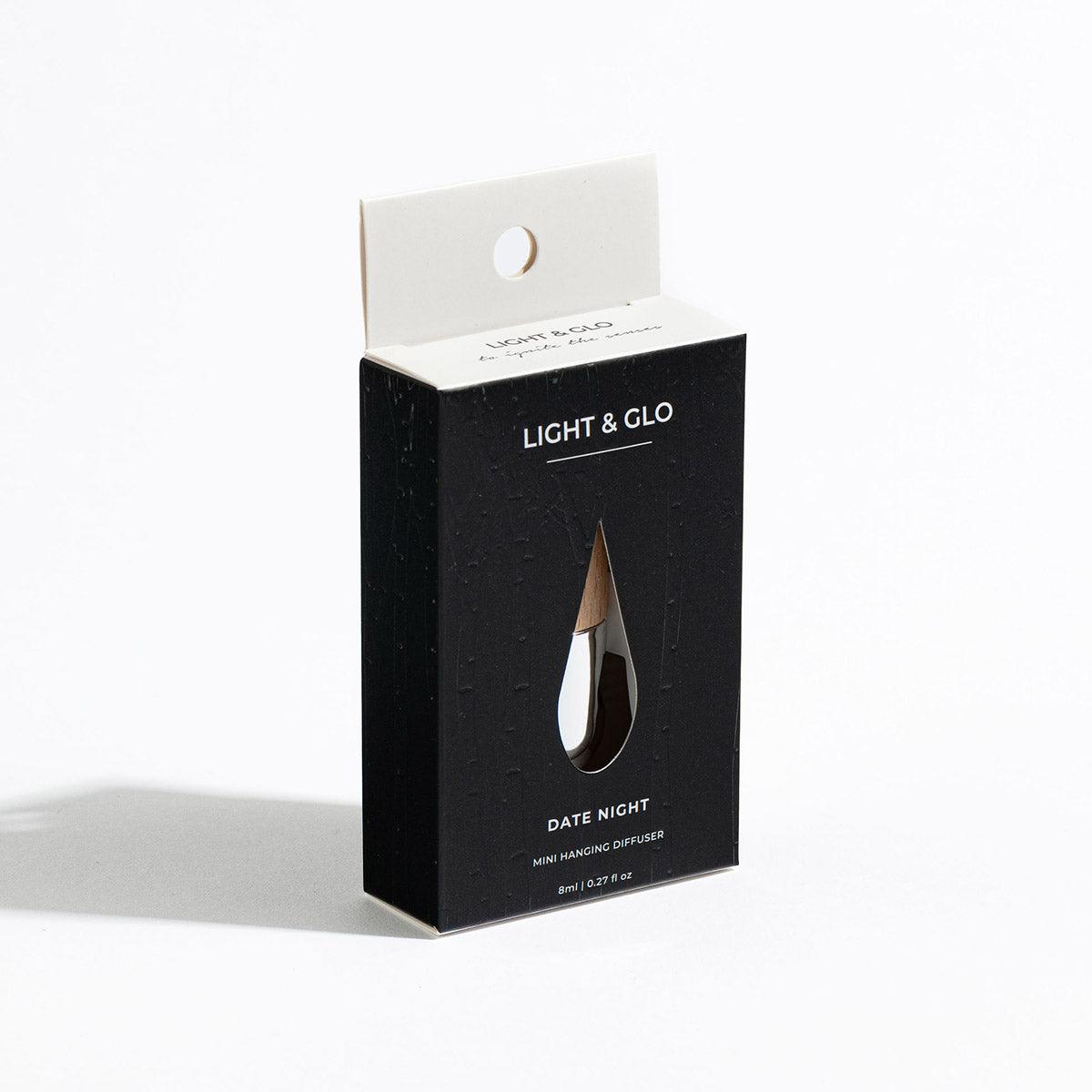 Date Night Mini Hanging Diffuser - Capsule-Shaped | Light+Glo