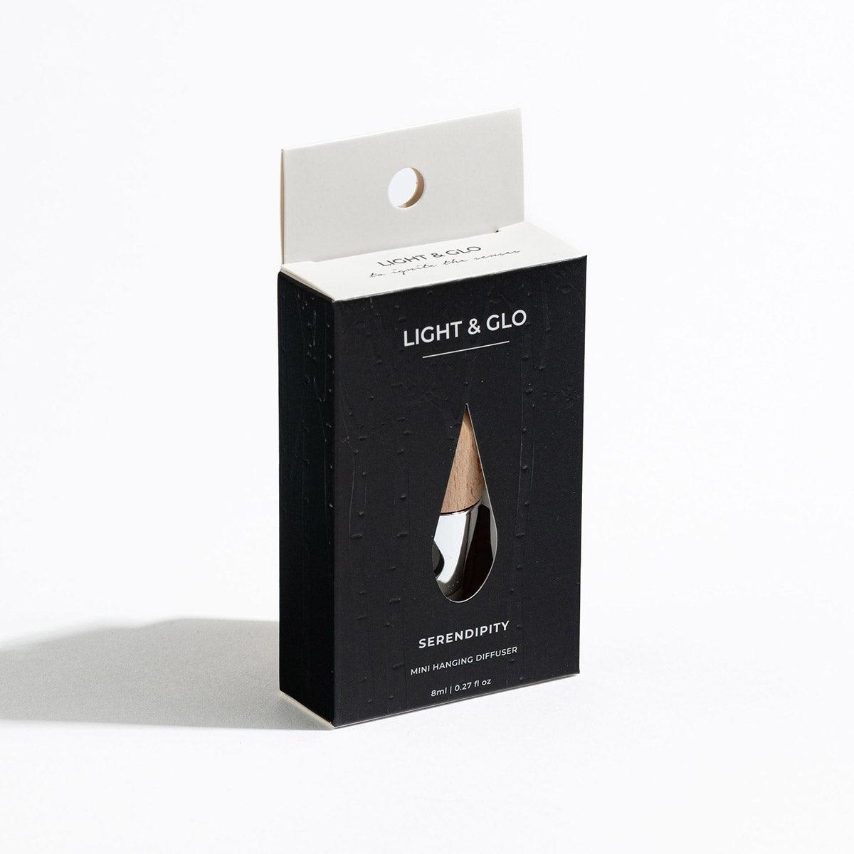 Mini Hanging Diffuser - Serendipity Scent | Capsule-Shaped | Light+Glo