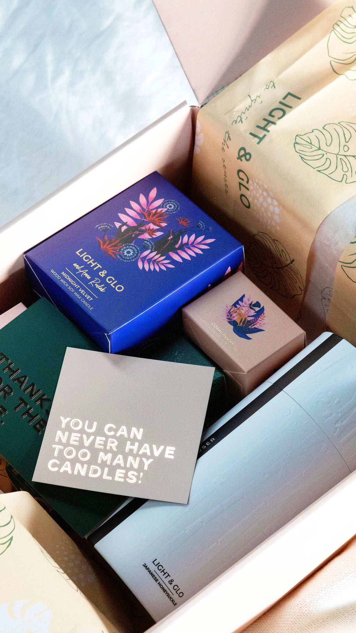 June 2022 Mystery Box | Luxury Candles &amp; Home Fragrances by Light + Glo